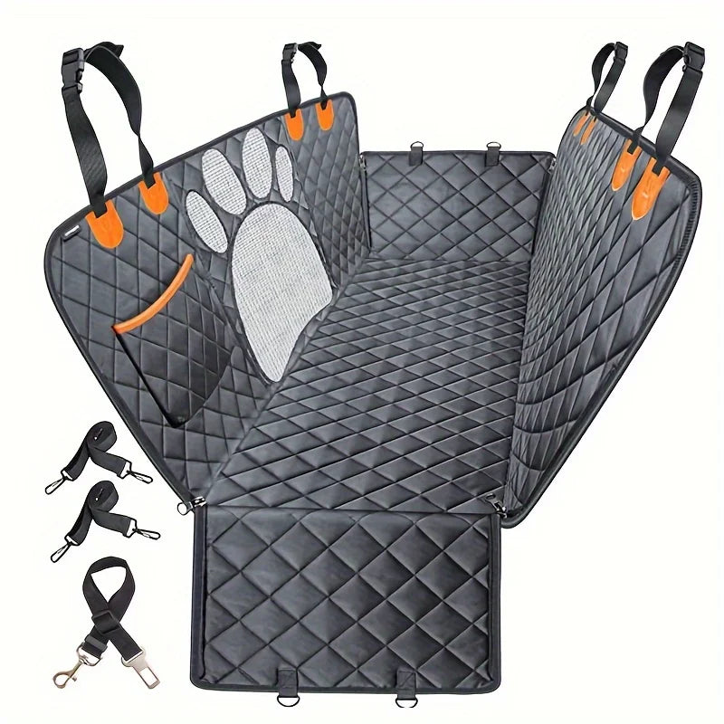 Dog Seat Cover Hammock Car Backseat Protector Waterproof Anti Slip