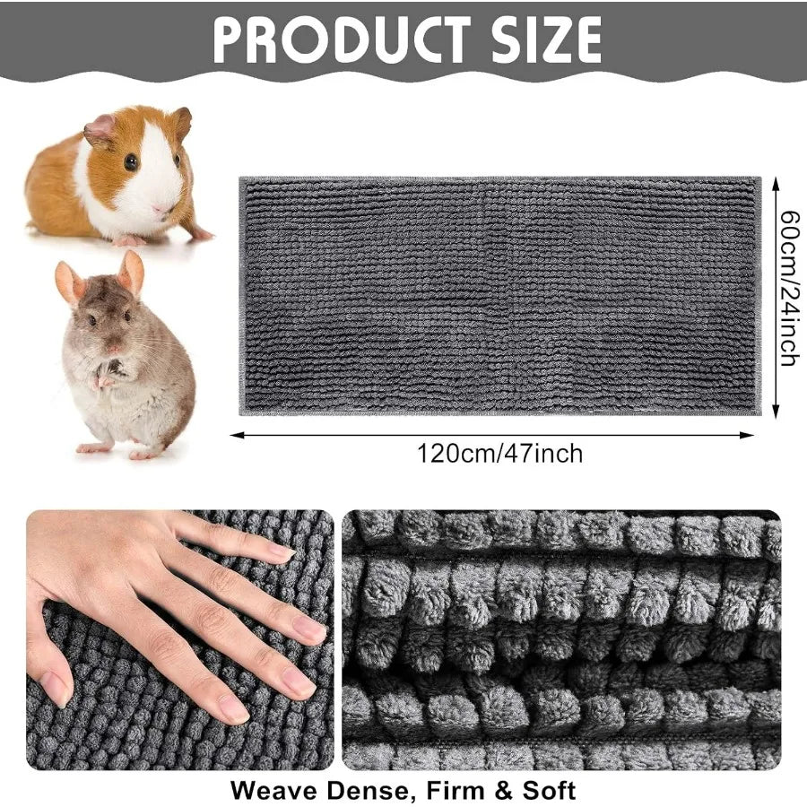 Hign-concerned Washable Fleece Cage Liners For Small Pets