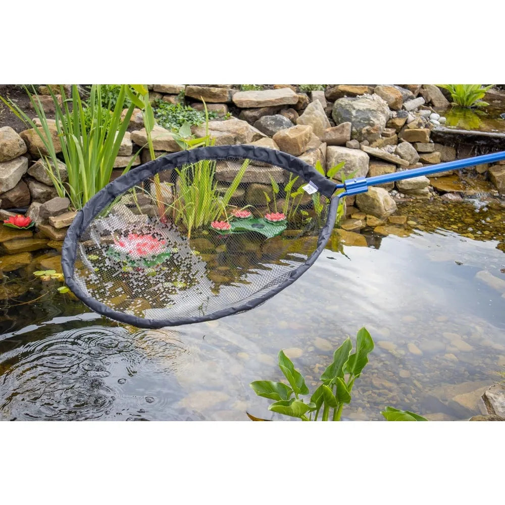 HUANYAN Heavy Duty Koi Pan Net for Pond Professionals