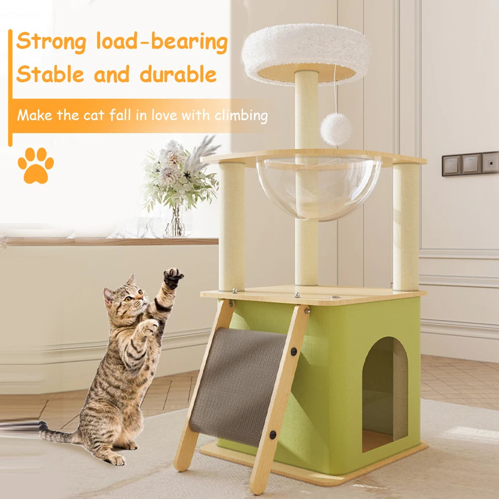 Shunmaii Cat Tree Condos And Scratching Posts Four Tiers