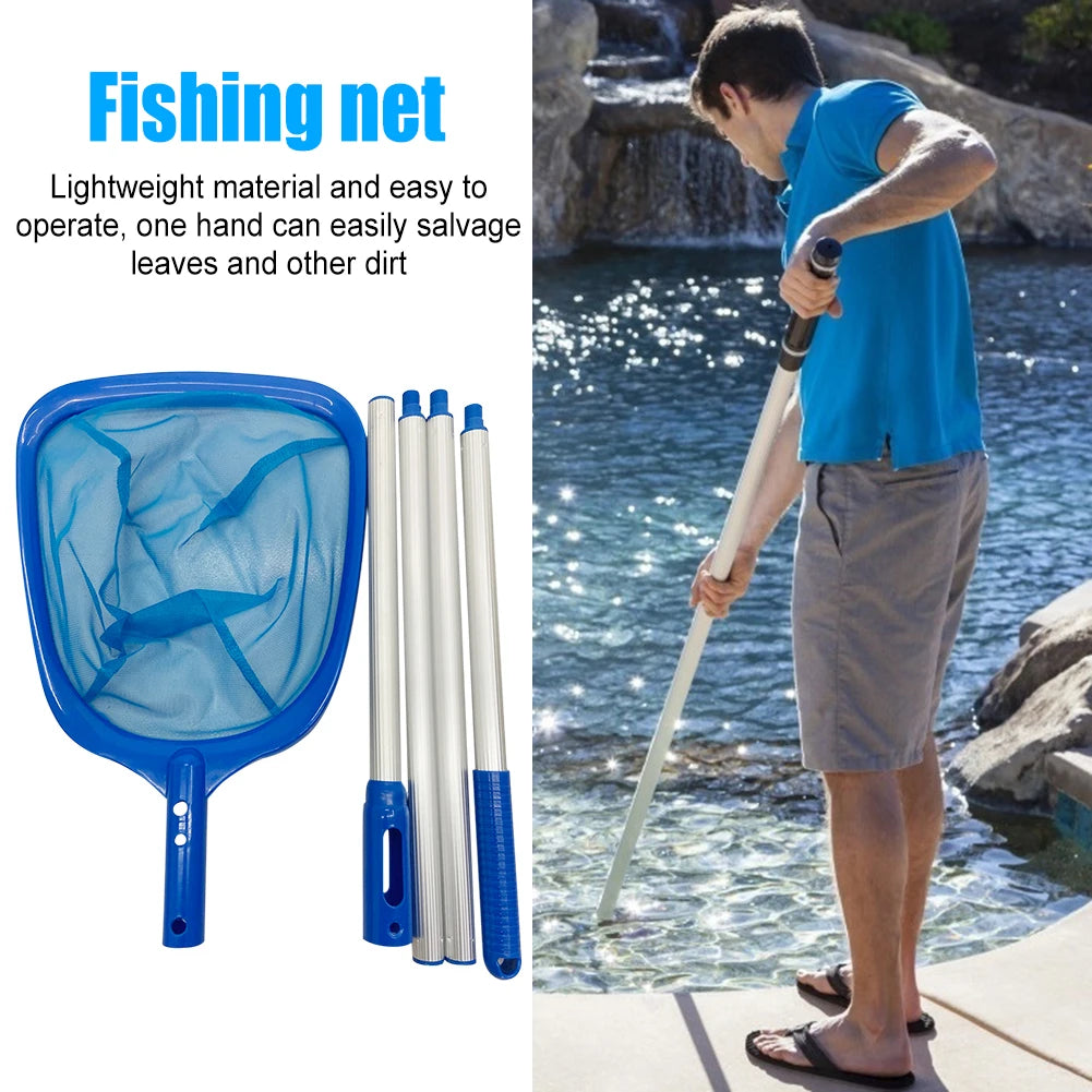 Hign-concerned Chemical Fish Pond Skimmer Net Telescopic