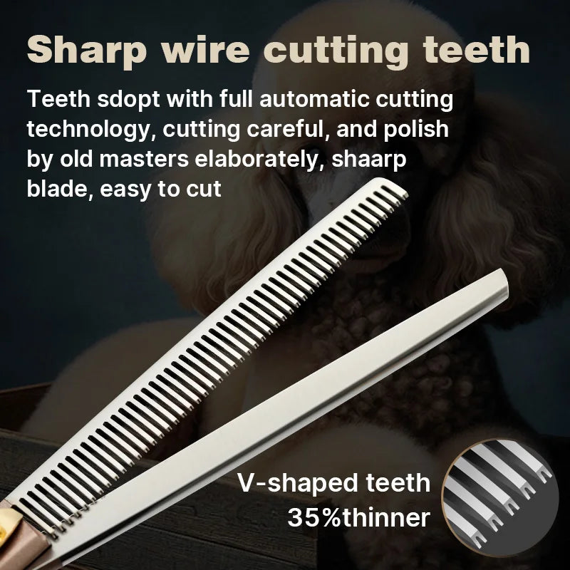 Fenice Thinning Scissors JP440C 35 Percent For Pets