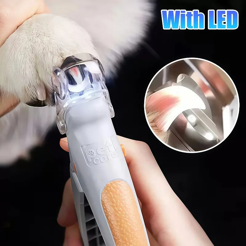 LED Pet Nail Clipper With Light For Dogs And Cats Claws