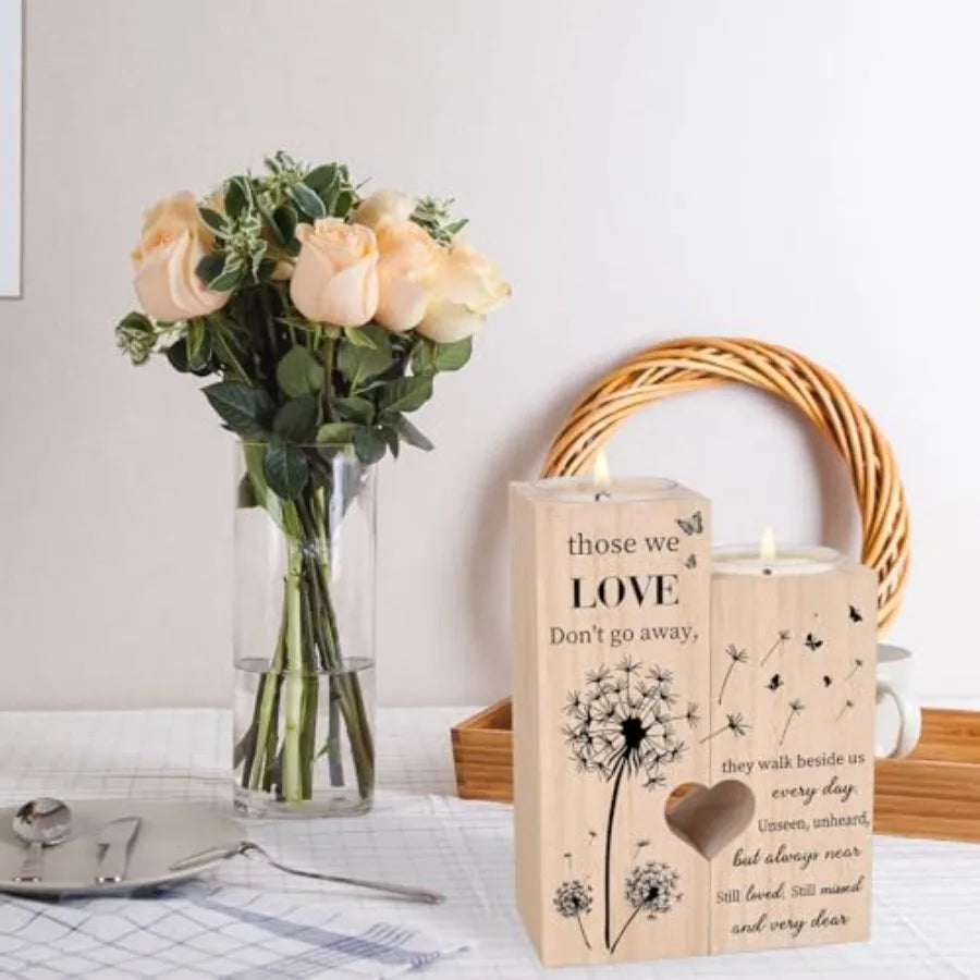 Bereavement Candle Holders Sympathy Gifts Condolence Memorial For Loved Ones