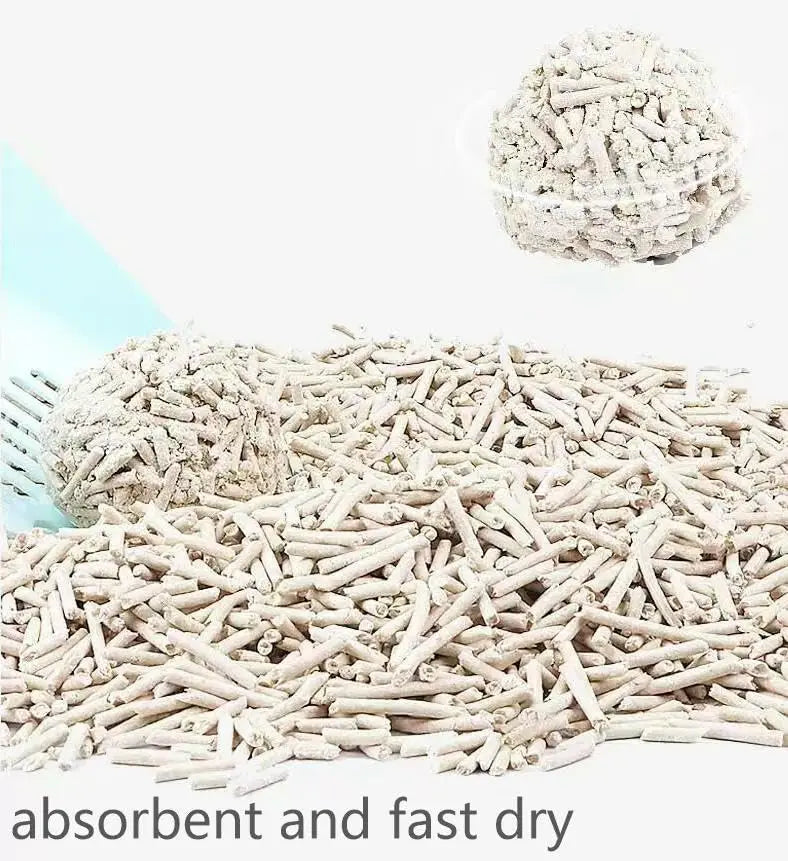 FEELING BEST Tofu Cat Litter Fast Clumping Dust Free