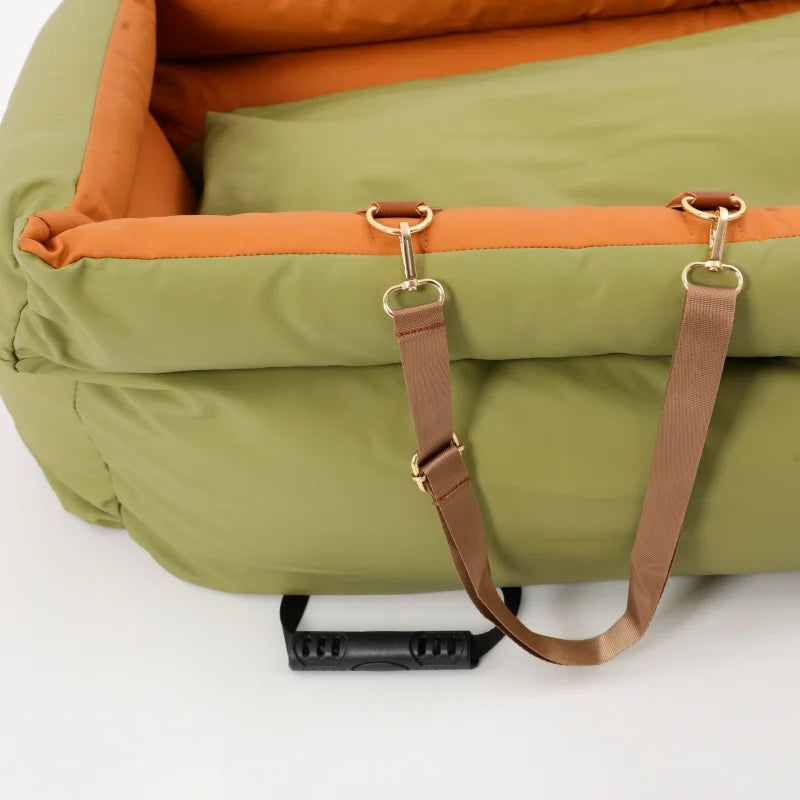 Foldable Travel Pet Car Seat Bed Durable Anti Slip For Vehicle And Home