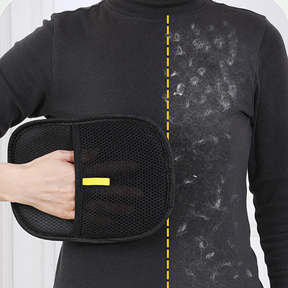 APWIKOGER Pet Grooming Gloves Hair Remover for Dogs Cats Rabbits