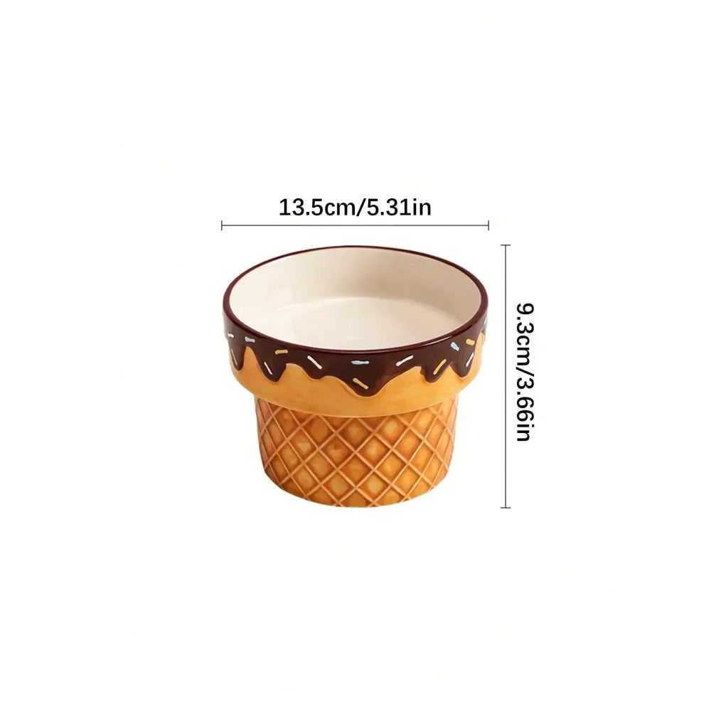 Elevated Dog Bowl Anti Tilt Feeder For Neck Pain Relief
