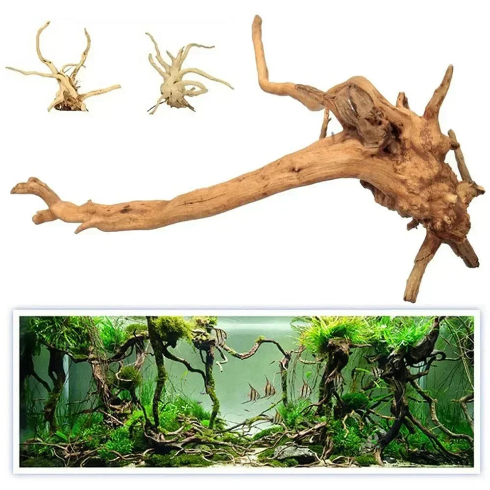 Hign-concerned Natural Wooden Driftwood Roots Aquarium Decor