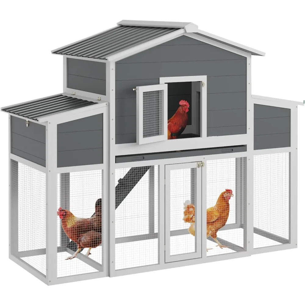 Cedar Chicken Coop 2 To 6 Chickens With Nest Boxes