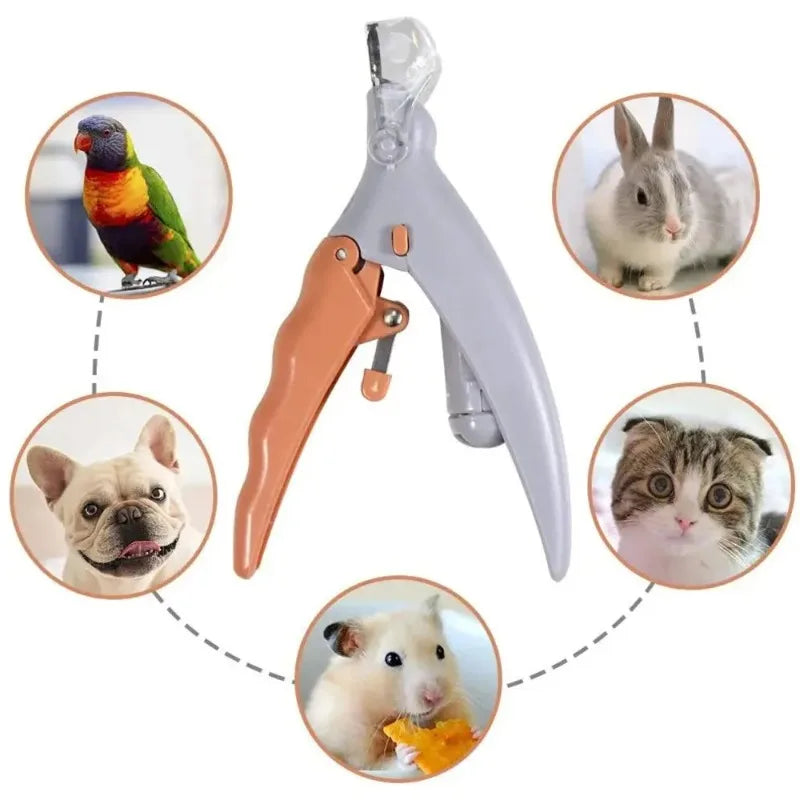 LED Pet Nail Clipper With Light For Dogs And Cats Claws