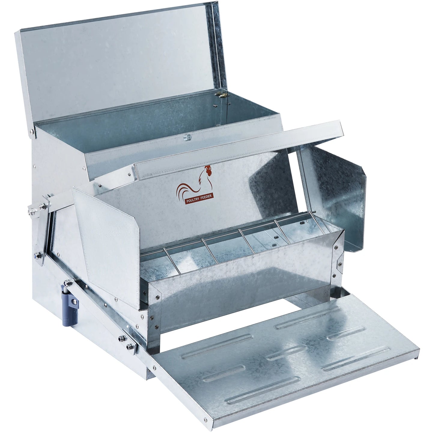 SucceBuy Automatic Chicken Feeder Galvanized Steel