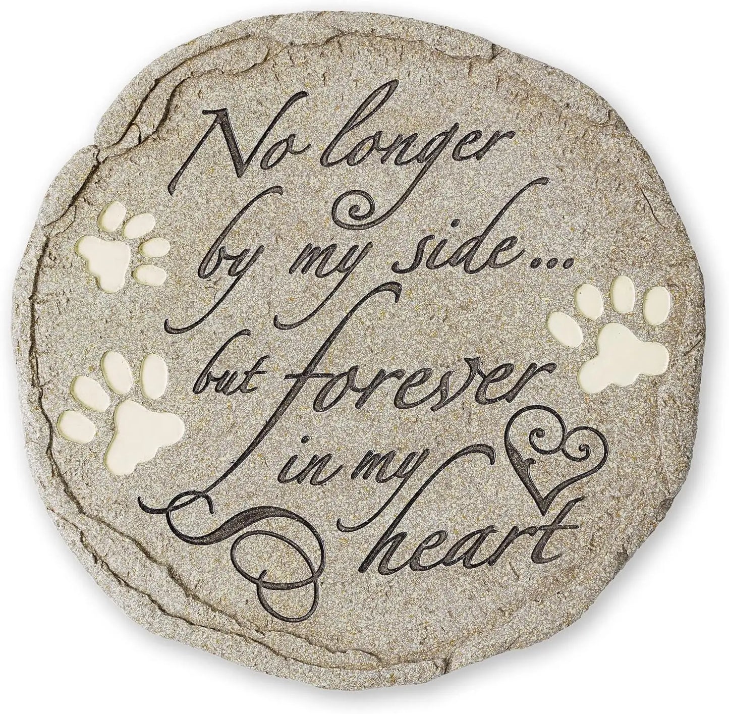 Beautiful Memories Pet Memorial Stone For Cats And Dogs Waterproof