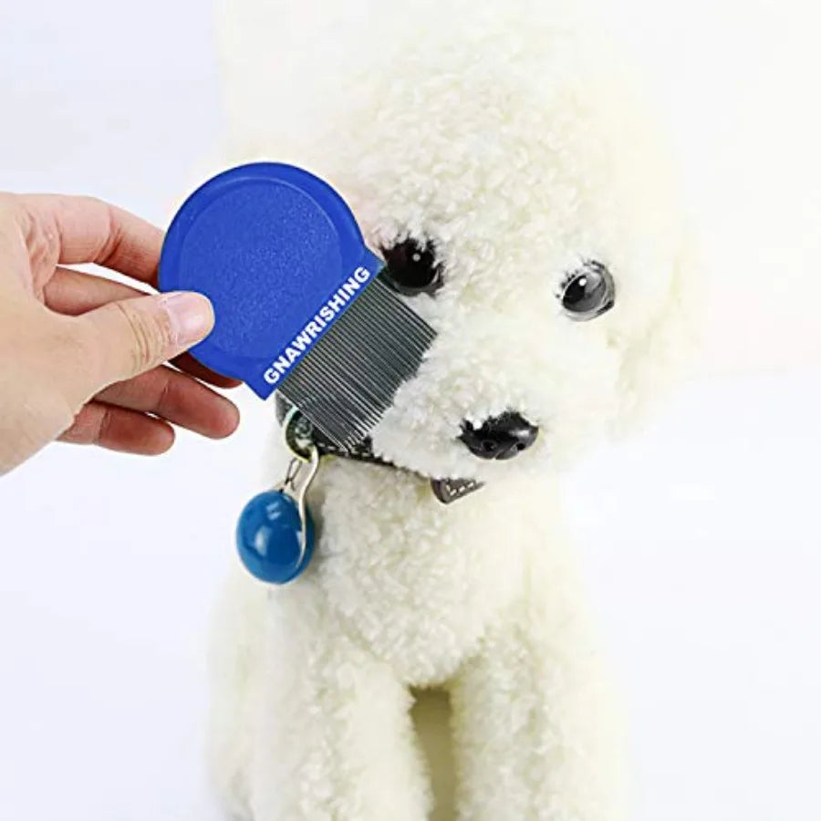 Hign-concerned Flea Comb Set Four Piece With High Strength Teeth For Dog Cat Grooming Tear Stain Removal