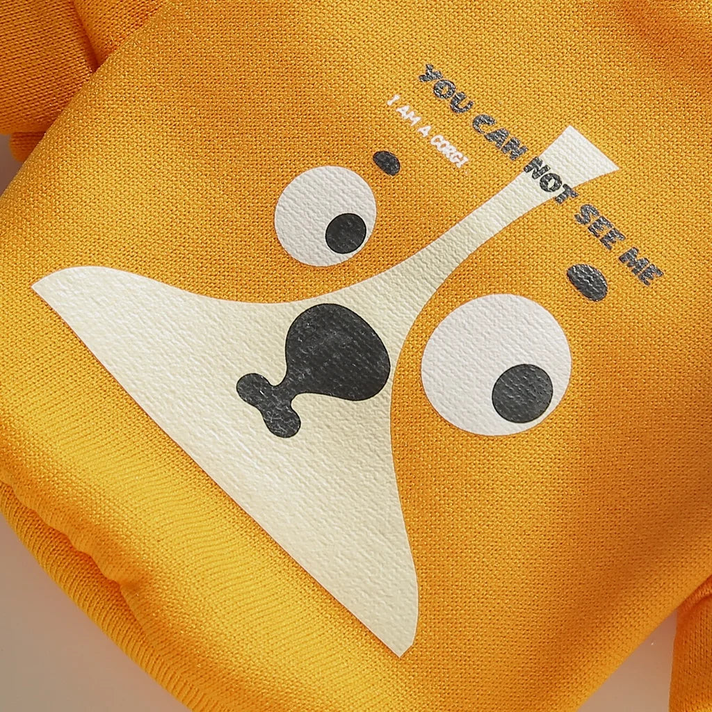 Cartoon Pet Sweater For Dogs And Cats Polyester Pullover