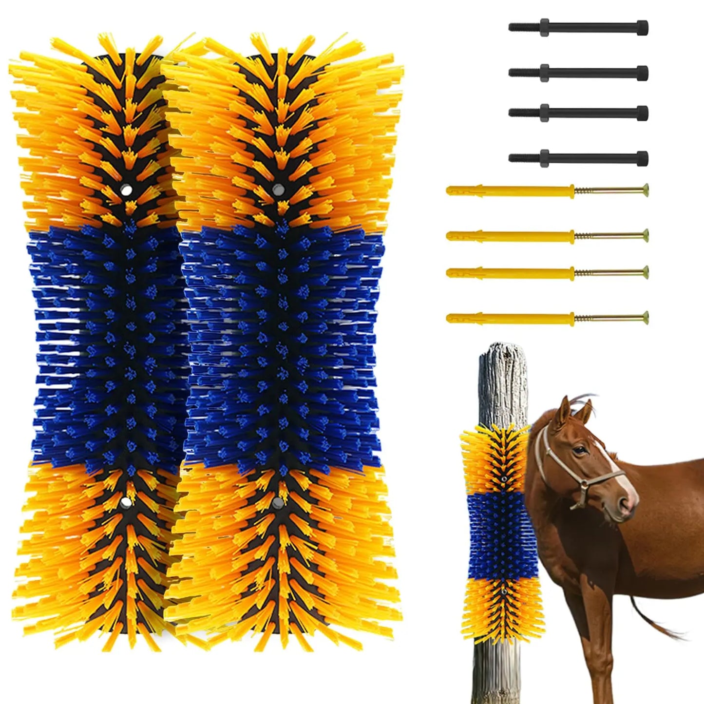 Hign-concerned Horse Hair Brush Kit For Horse Grooming