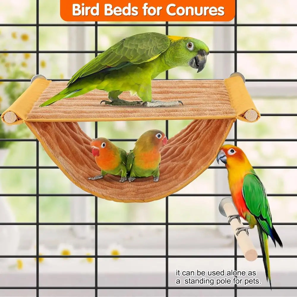 Winter Warm Bird Nest Bed Hammock For Parakeet Budgie Cockatiel