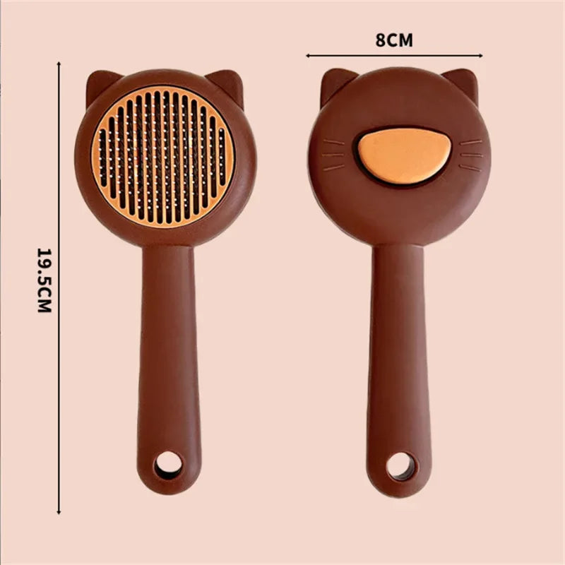 Pet Comb Cat Hair Removal Brush For Grooming And Deshedding