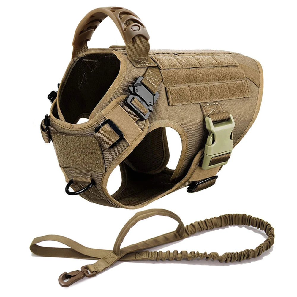Dog Harness And Leash Vest Set For Medium Large Dogs