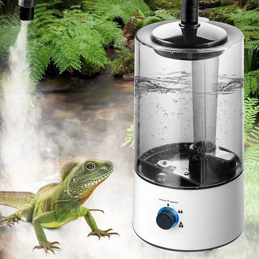 Pet Humidifier For Terrarium With Adjustable Hose Quiet Mist Maker