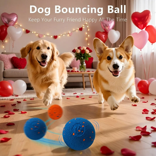 MKULNG Intelligent Interactive Dog Toy with Automatic Movement USB Rechargeable