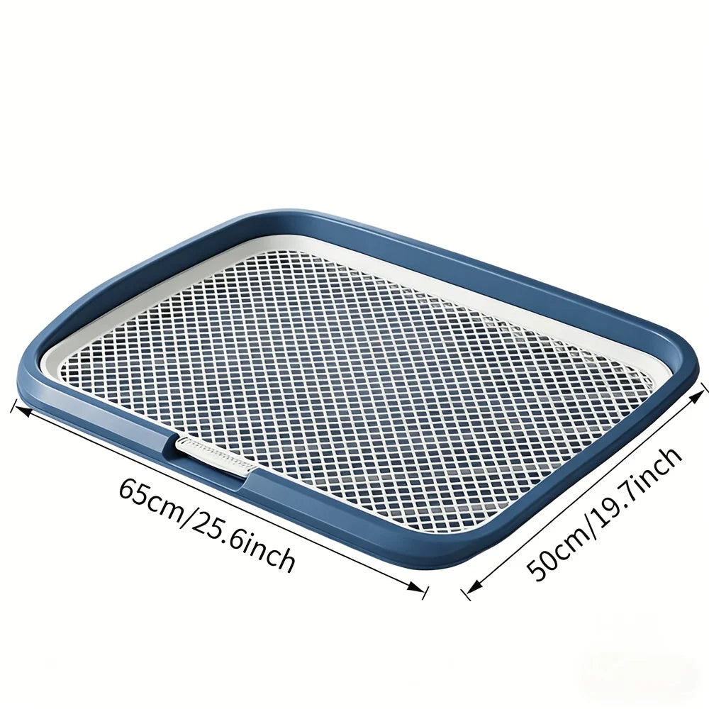 Nordara Dog Potty Tray With Removable Grating Leakproof Indoor Toilet