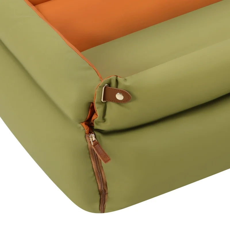 Foldable Travel Pet Car Seat Bed Durable Anti Slip For Vehicle And Home