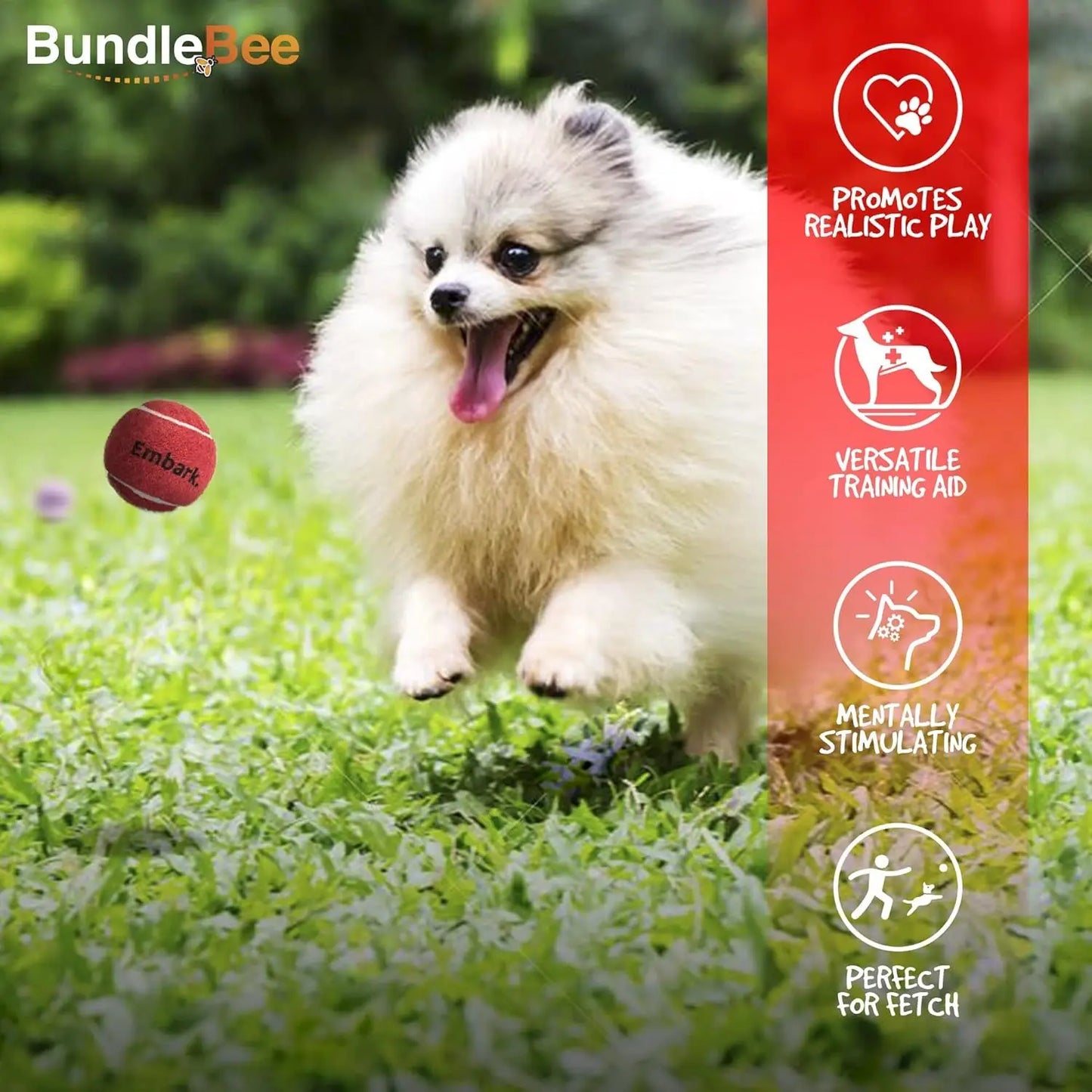 Squeaky Mini Tennis Balls for Small Dogs Training Pack