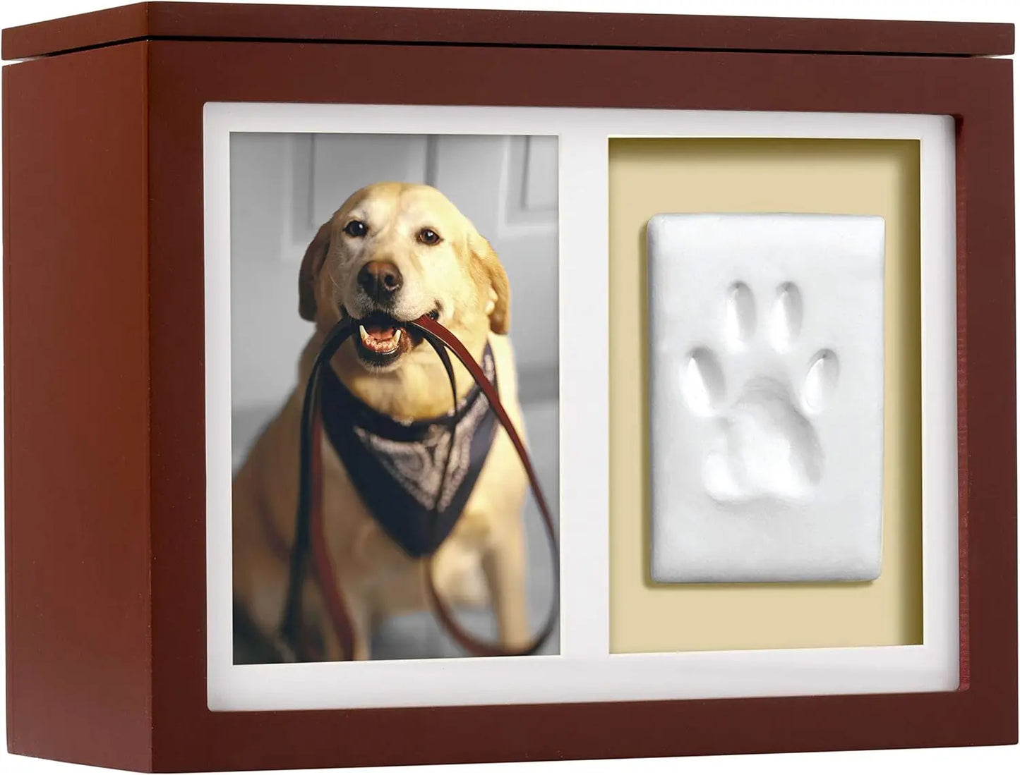 Hign-concerned Pet Memorial Box And Paw Print Kit Keepsake Urn