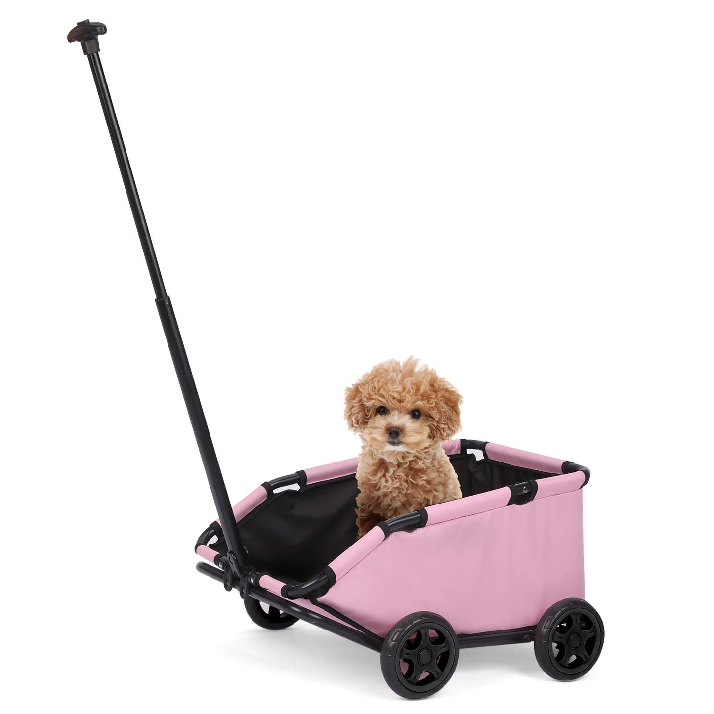 Pet Cart Four Wheels Folding Dog Stroller Lightweight