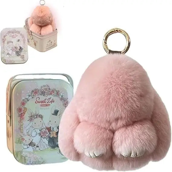 Zhejiang Bunny Lulu Plush Keychain Rabbit Pendant Charm