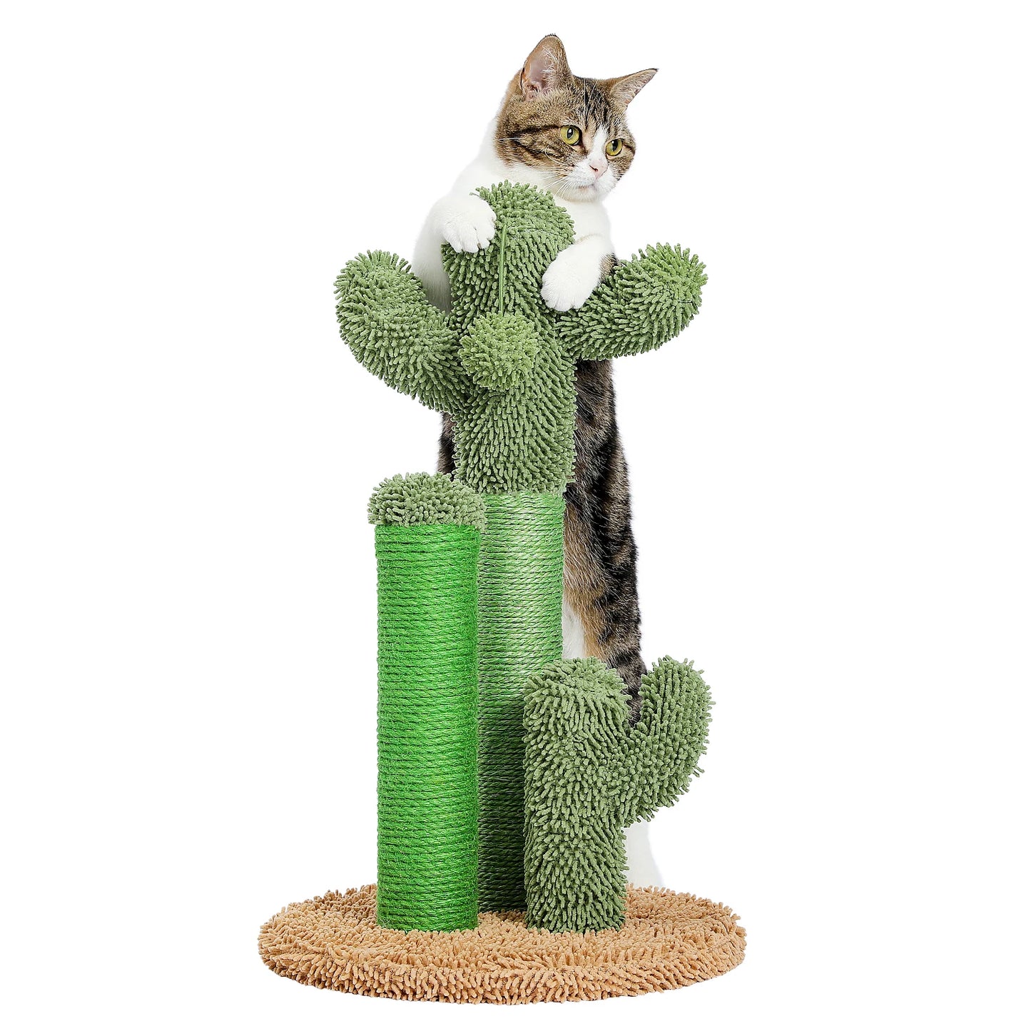 PAWZ Road Cactus Cat Scratcher Post Three Scratching Poles