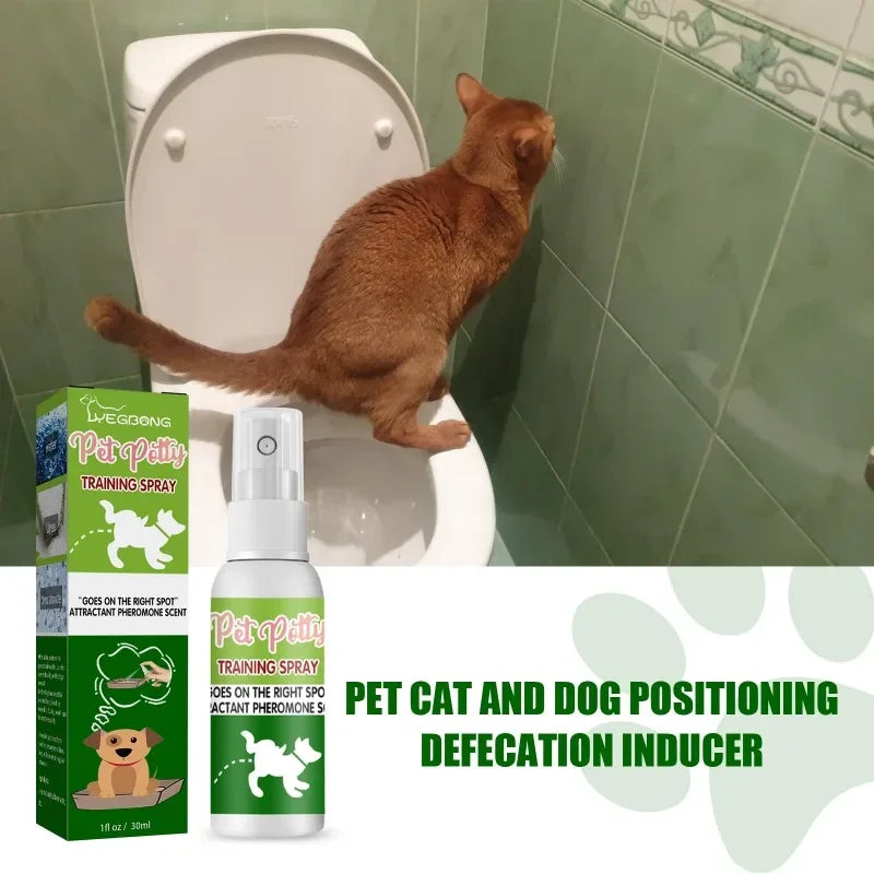 YEGBONG Pet Positioning Defecation Inducer Training Spray