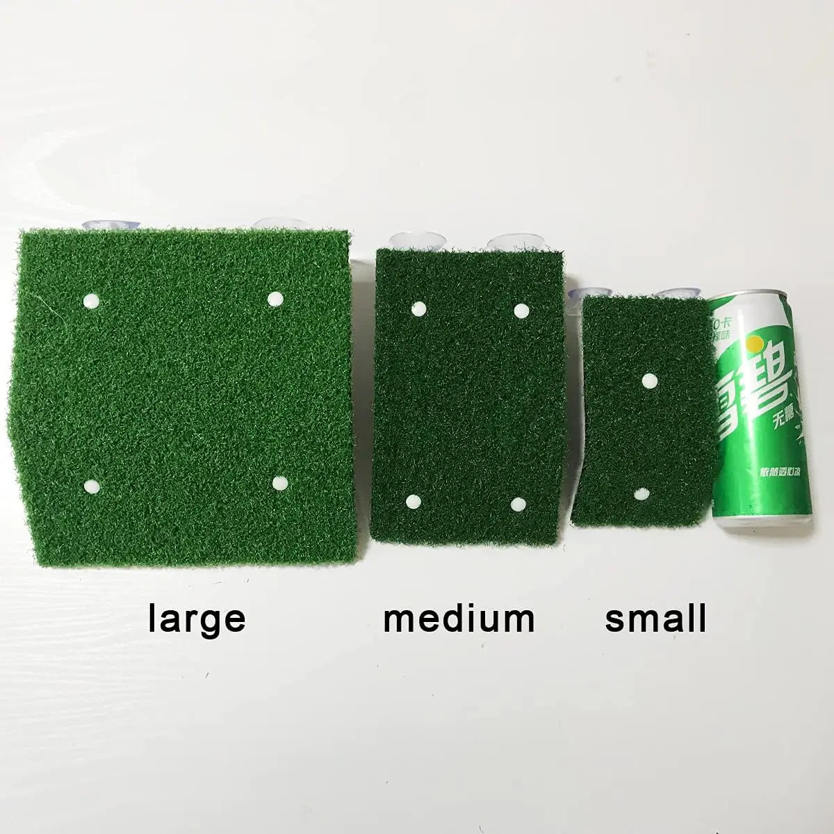 Hign-concerned Turtle Basking Platform With Lawn Grass Ramp