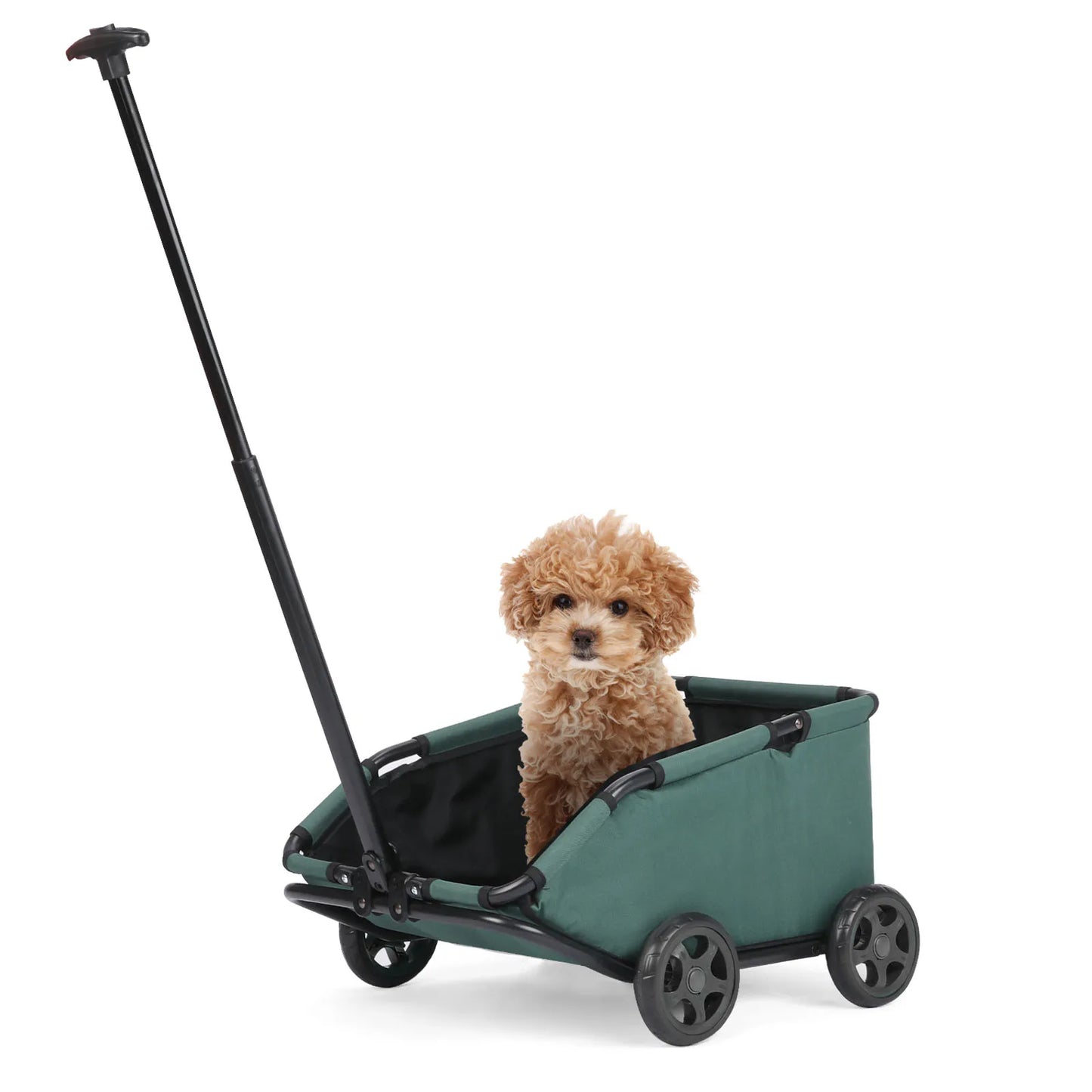 Pet Cart Four Wheels Folding Dog Stroller Lightweight