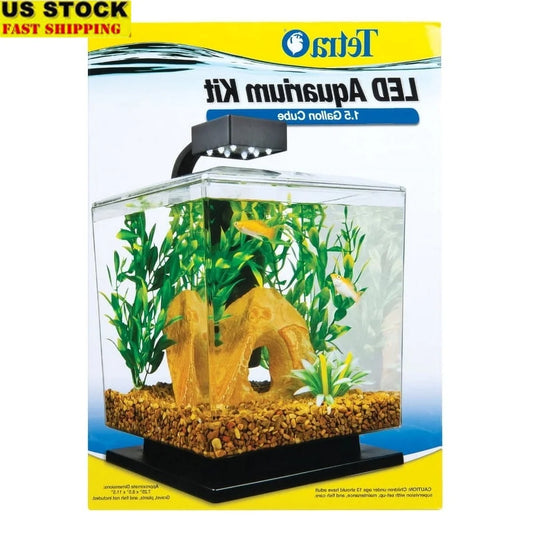 XMSJ LED Aquarium Kit for Betta and Tiny Tropical Fish
