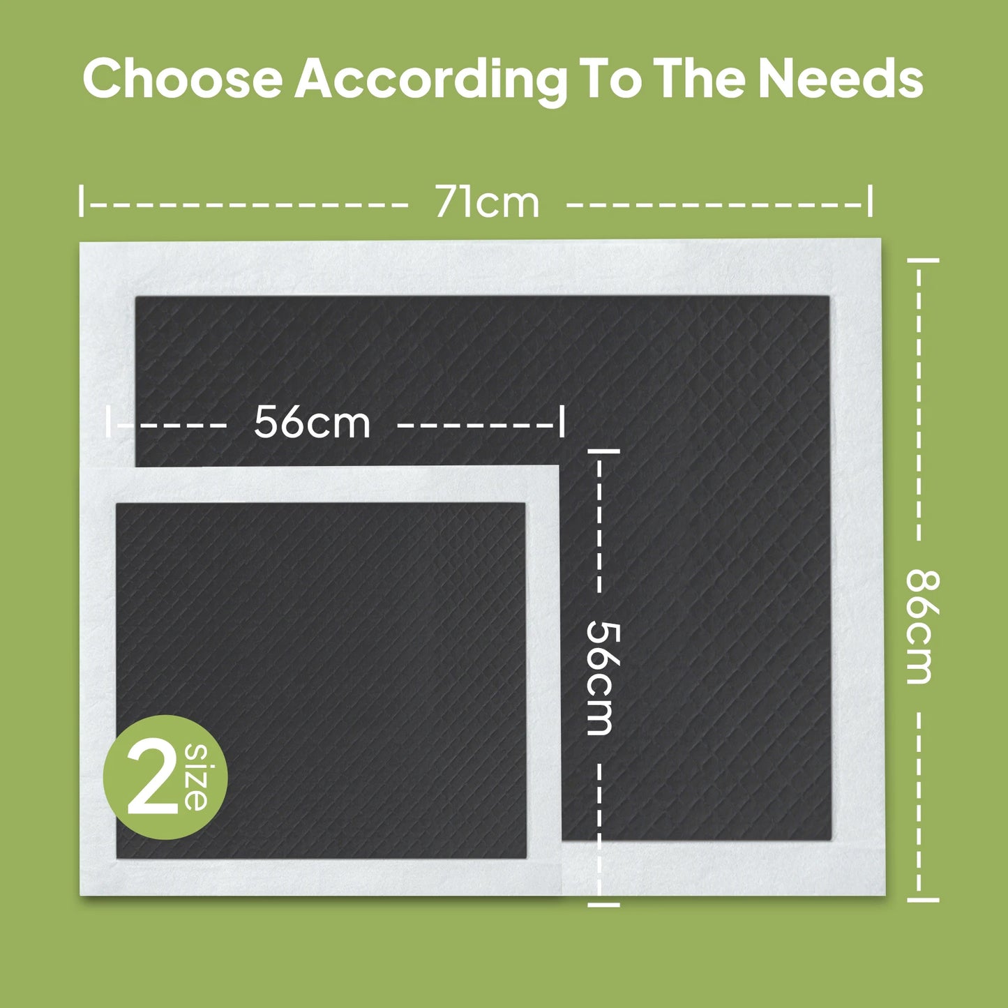 Activated Bamboo Charcoal Disposable Pet Underpads For Potty Training