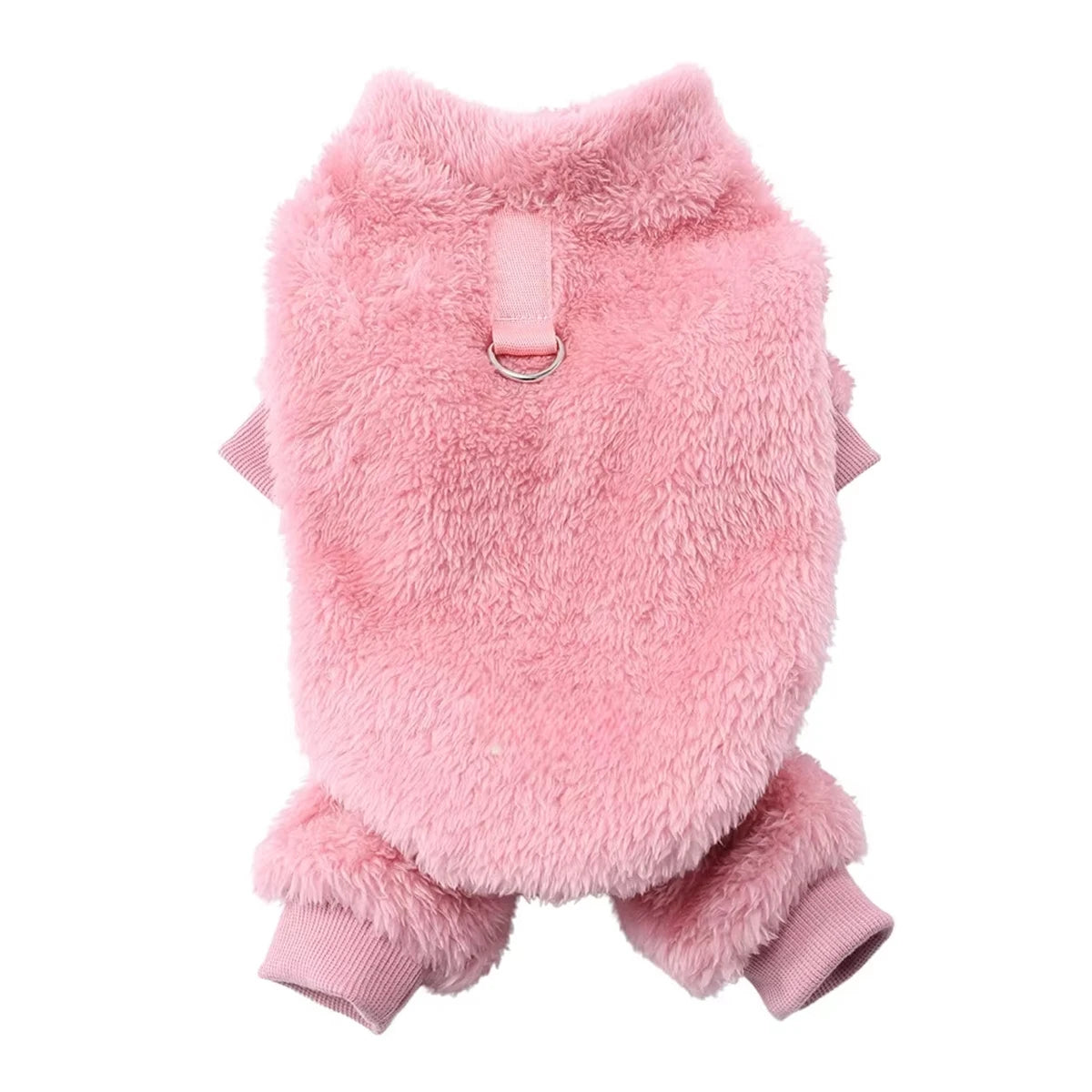 Winter Warm Flannel Dog Jumpsuit For Dogs And Cats