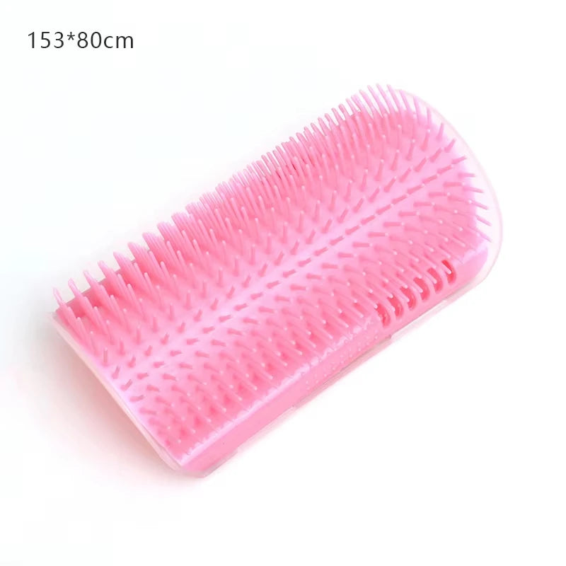 Cat Scratcher Massage Comb Corner Scratching Brush Grooming