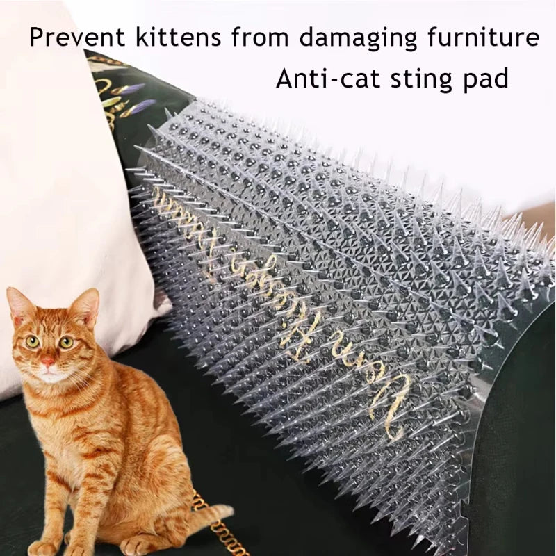 Pet Proof Garden Defender Mat With Interlocking Spikes