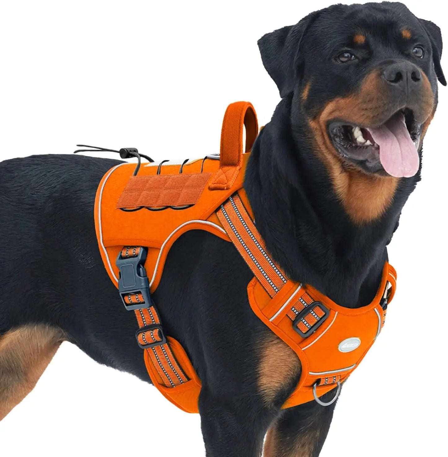 Adjustable No Pull Tactical Dog Harness Reflective K9 Training Vest