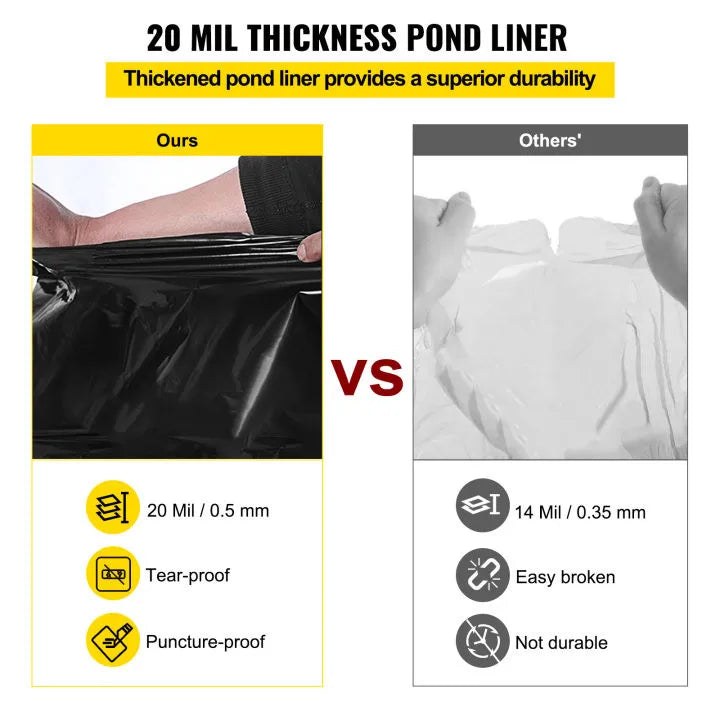 Pond Liner LLDPE Waterproof Liner For Outdoor Garden Ponds