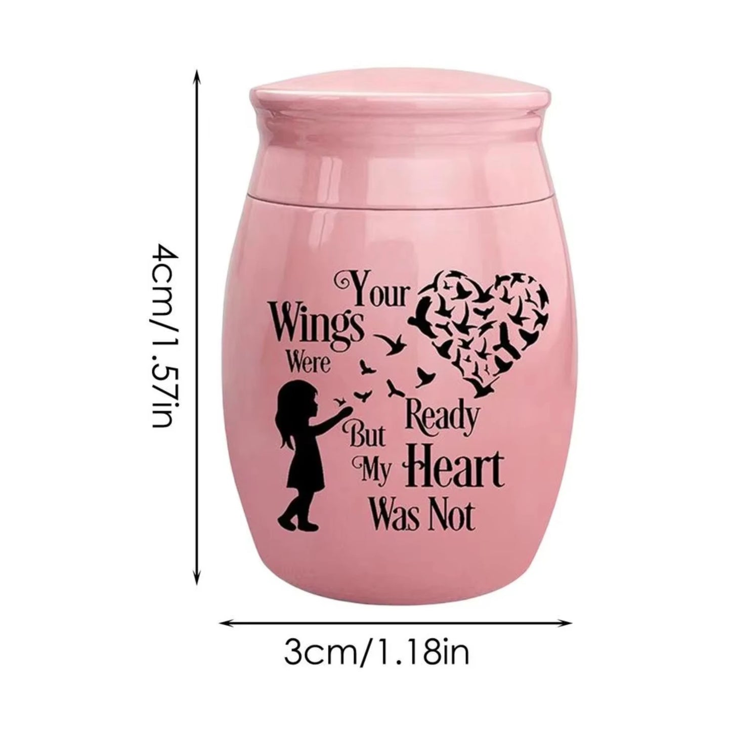 Personalized Mini Pet Urn Cremation Memorial For Small Animals