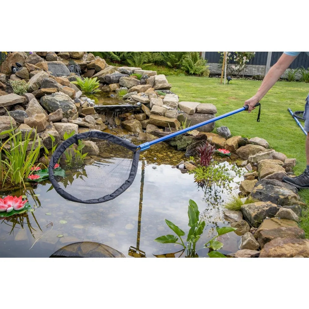 HUANYAN Heavy Duty Koi Pan Net for Pond Professionals