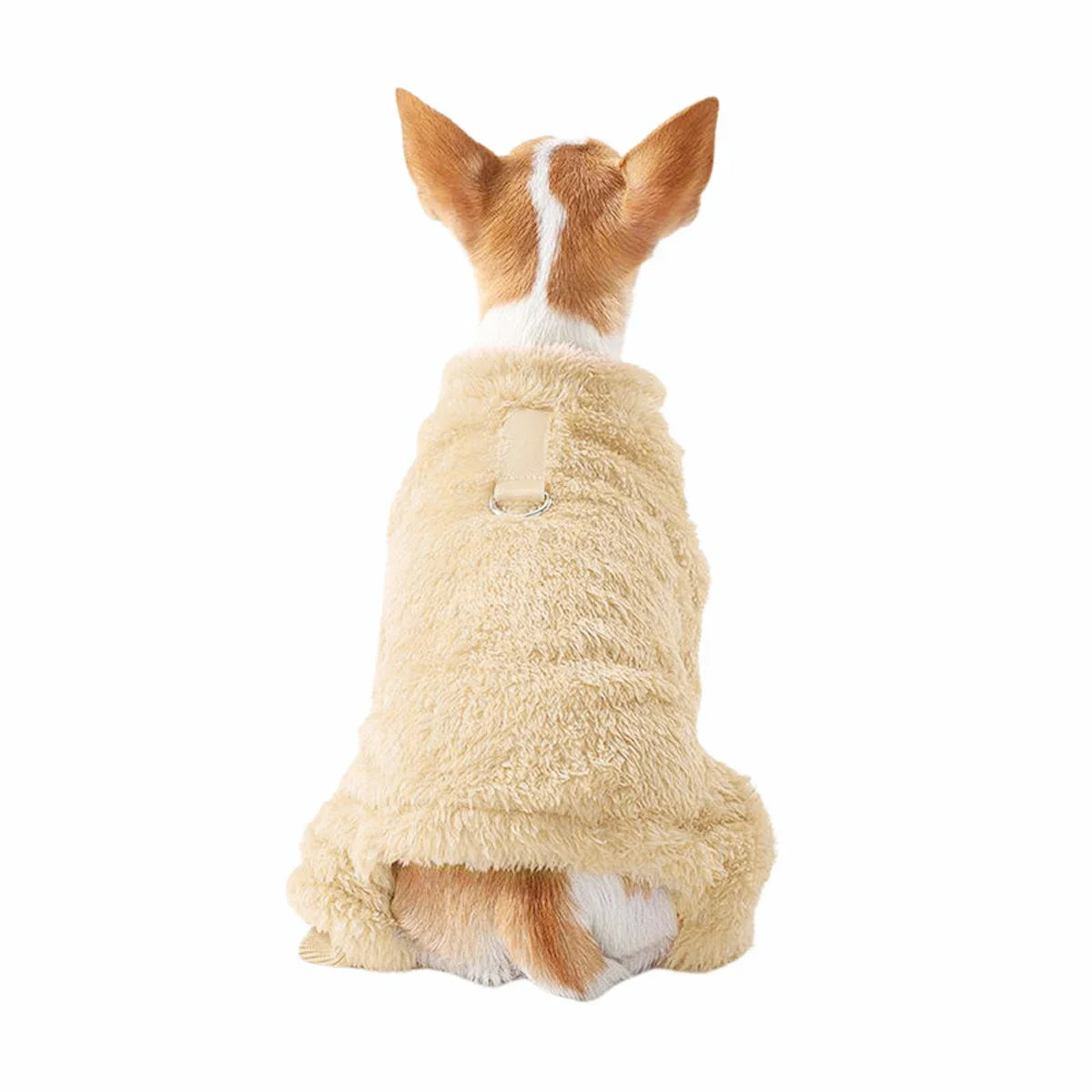 Winter Warm Flannel Dog Jumpsuit For Dogs And Cats