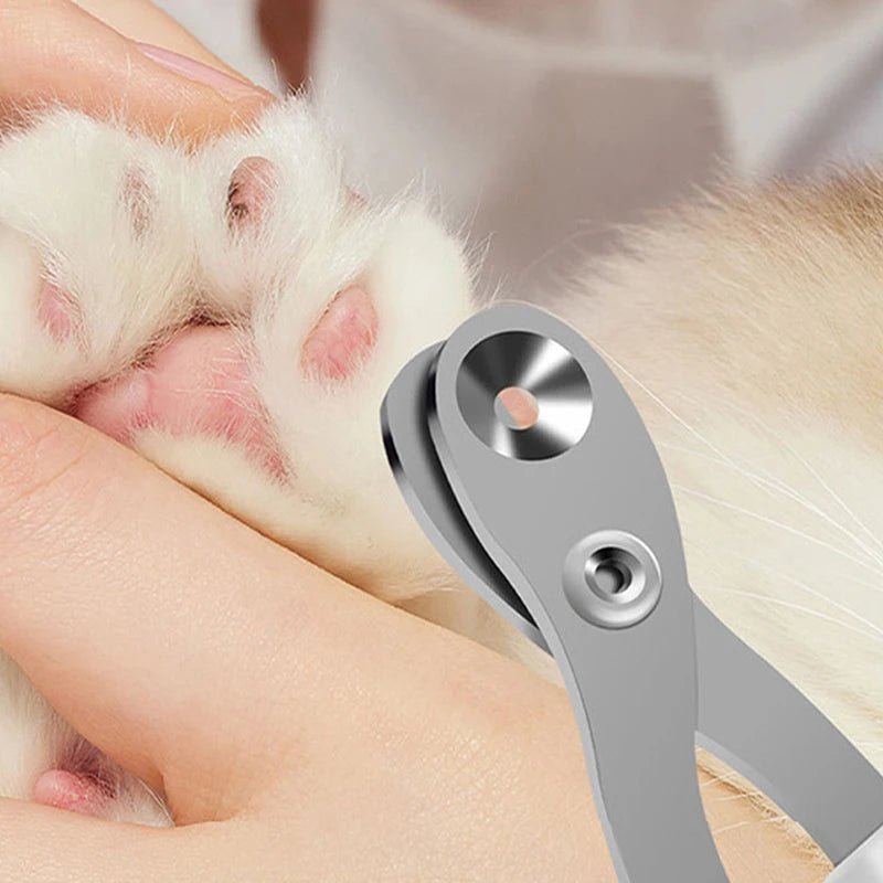 Circular Hole Cat Nail Scissors and Dog Nail Clippers