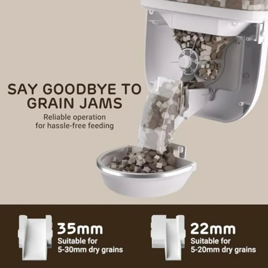 Hign-concerned Smart WiFi Remote-Controlled Timed-Feeding Cage Feeder Rabbits Cats Hamsters