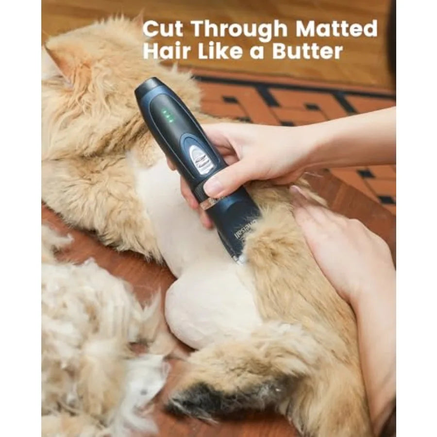 Cat Grooming Kit Clippers And Paw Trimmer For Matted Hair