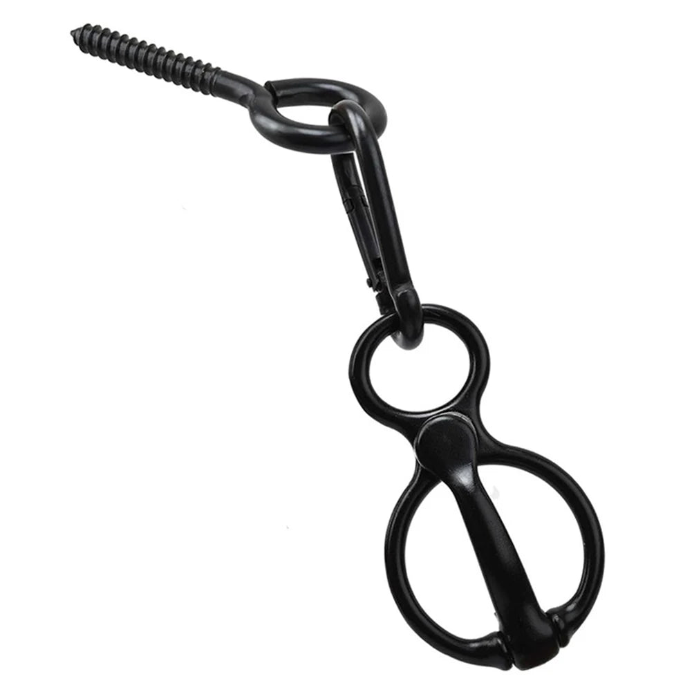 Alloet Heavy Duty Horse Tie Ring Training Equipment