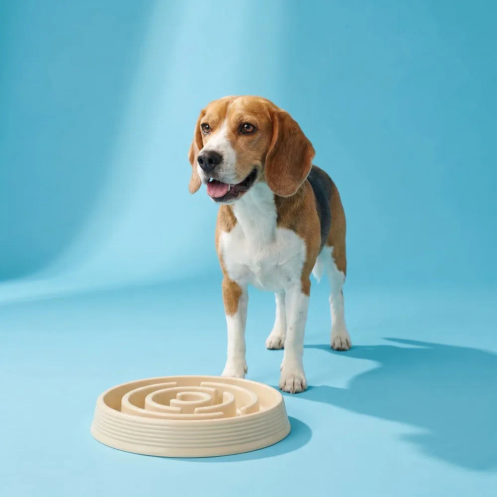 Silicone Slow Pet Feeder Maze Bowl For Dogs And Cats